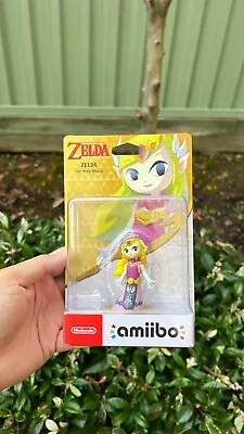 Nintendo Amiibo The Legend Of Zelda Wind Waker Zelda With Box NEW - AO-0000031 • $63.20