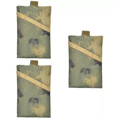  3 Count Oxford Cloth Outdoor Parts Kit Man Decorative Toilet Paper Men Belt Bag • £12.38