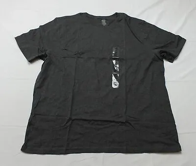 Jockey Men's 100% Cotton S/S Signature T-Shirt EG7 Dark Gray Size 2XL NWT • $11.99