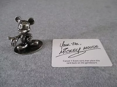 Disney Magic Kingdom Game Mickey Mouse Pawn W/ Autograph Card Replacement • $9.99