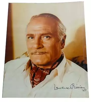 Laurence Olivier SIGNED LAURENCE OLIVIER PHOTO 8'' X 10'' Autograph - Photograph • £725.03