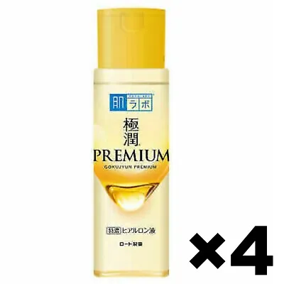 Hada Labo Gokujyun Premium Hyaluronic Acid Moisturizing Toner 4Pack Set Japan • $54.95