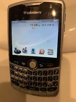 Used BlackBerry Curve 8330 Black Verizon Smartphone Works *TESTED* Silver Black • $34.88