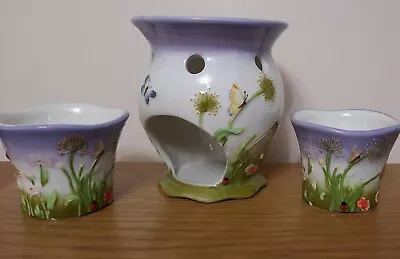 Yankee Candle Burner And Votive Holders Flowers Butterflies Ladybird **RARE** • £25.99