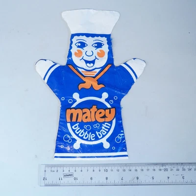 £9.99 • Buy VINTAGE SAILOR MATEY Glove Puppet - Bubble Bath : Plastic Advertising Toy 27cm