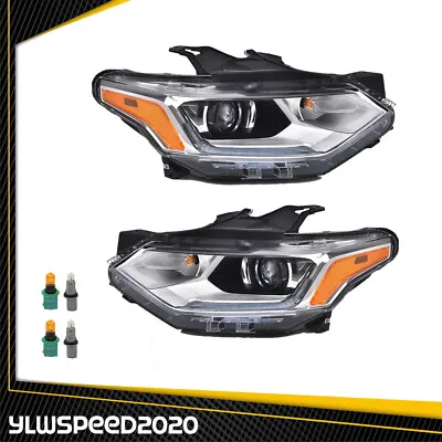 Fit For 2018-21 Chevy Traverse HID/Xenon Type LED DRL Projector Headlights Lamps • $308.80