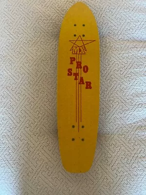 1970's Skateboard. Vintage Loose Bearing Pro Star Fiberglass Skate Board • $150