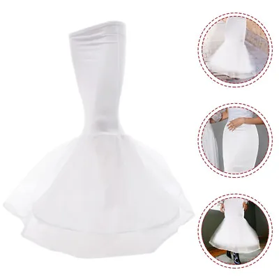 1Pc Underskirt Mermaid Trumpet Petticoat  Fishtail Underskirt • £13.99