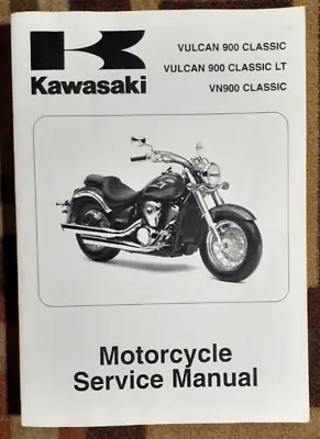 2006/2007 Kawasaki Vulcan 900 Classic/900 Classic LT/V900 Classic Service Manual • $69.95