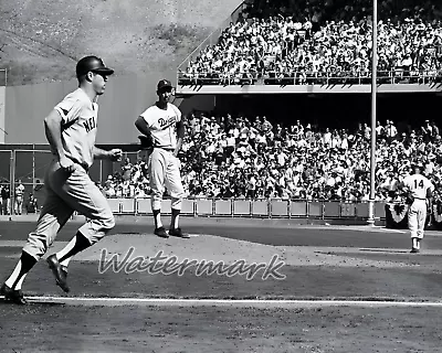 MLB 1963 World Series Mickey Mantle Homering Off Sandy Koufax 8 X 10 Photo Pic • $5.99