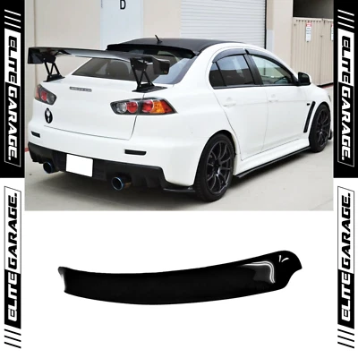 $129 • Buy Rear Roof Visor Weathershields Spoiler For Mitsubishi Lancer EVO X ES CJ (07-17)