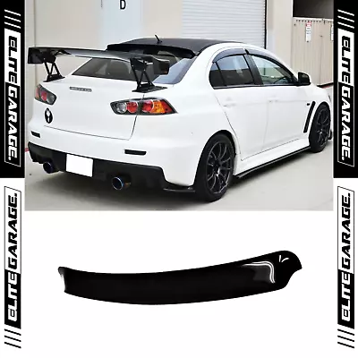 Rear Roof Visor Weathershields Spoiler For Mitsubishi Lancer EVO X ES CJ (07-17) • $129