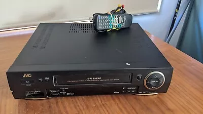 JVC HR-J655EA Hi-Fi 6 Head VCR VHS Player - Working With Remote M • $179