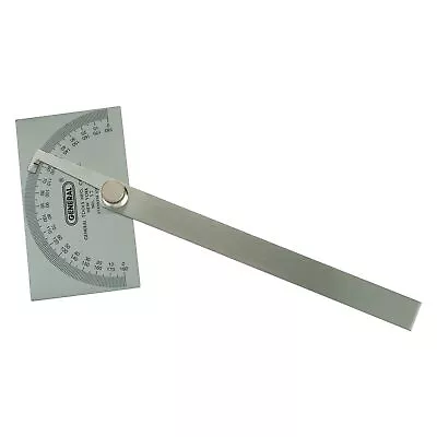 General Tools Angle Protractor #17 Stainless Steel Square Head - Measuring To... • $18.67