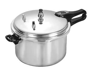 £54.95 • Buy 11 Litre Pressure Cooker Heavy Duty Aluminium Cooking Pot Steamer Party Catering