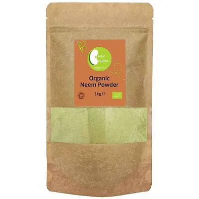 Organic Neem Leaf Powder -Certified Organic- By Busy Beans Organic • £5.45