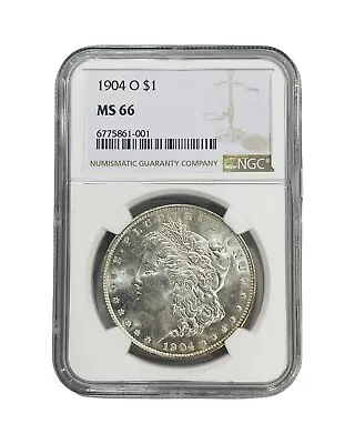 1904 O Morgan Silver Dollar Ngc Ms66 66 Unc Ms Bu New Orleans • $399.99