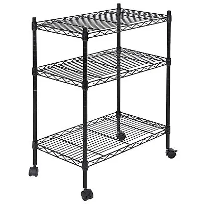 3/4/5-Tiers Metal Storage Rack Wire Shelving Unit Heavy Duty Storage Shelves  • $33.58