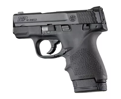 Hogue HANDALL S&W M&P Shield/Ruger LC9/EC9 Beavertail Grip Sleeve-Black-18400 • $14.49