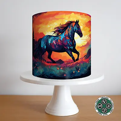 Horse Pony Cake Topper Border Strip Pattern Wrap Birthday Party Decoration Gift • £10.99