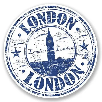2 X London UK England Vinyl Sticker Laptop Travel Luggage Car #5751Â  • £2.99