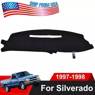 XUKEY Dashmat Dash Mat Dashboard Cover For Chevy Silverado C1500 C2500 C3500 98 • $20.99