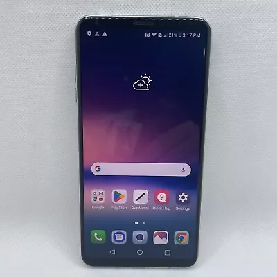 LG V30 H933 64GB Cloud Silver Smartphone -Unlocked - With Numbers On Screen • $65.54