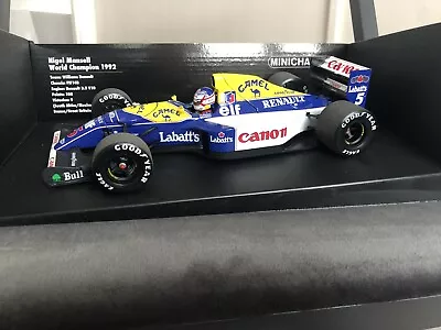 MINICHAMPS World Champions Collection 1992 Williams Renault Nigel Mansell... • £150