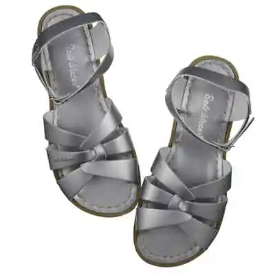 Salt Water Sun San Sandals. Original Style. Colour Pewter . Adult. BNIB • $79.99
