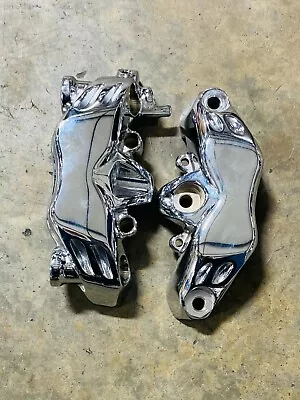 $229.98 • Buy Zx14 Chrome Oem Front Left Brake Caliper Housing 12-16 Kawasaki Ninja Zx-14