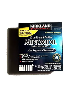 ✳️1 To 144 Months Supply Kirkland Minoxidil 5% Extra Strength Men Hair Regrowth • $9.88