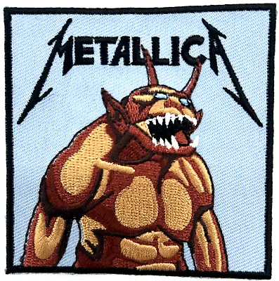 Metallica Rock Music Applique Embroidered Iron On Patch • $5.74