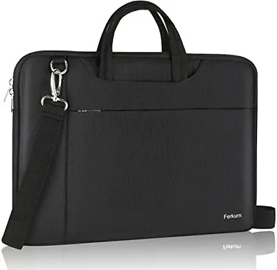 Ferkurn Laptop Bag 17 17.3 Inch Computer Case Sleeve With 17 Inch Black • £19.09