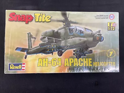 Revell Apache Helicopter - Snap Tite Plastic Model Aircraft Kit - 1/72 Scale • $14.97