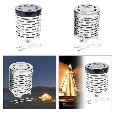 Camping Stove Durable Portable Heating Stove Warmer Gas Oven Burner Mini Heater • £18.32