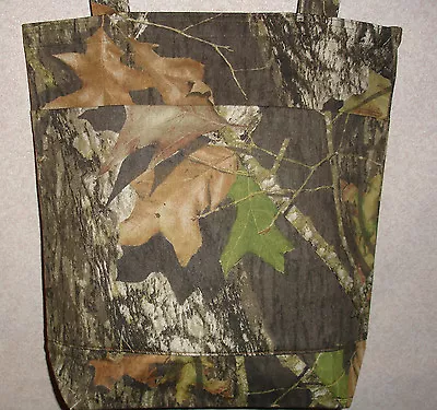 NEW Large Tote Bag Handmade/w Camo Camouflage Oak Fabric • $21.99