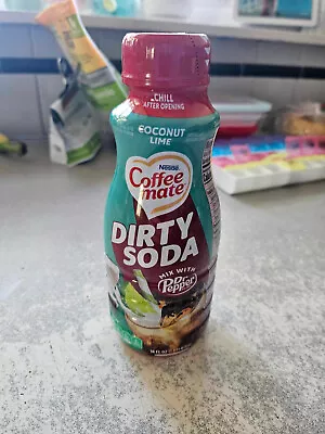 New Coffee Mate Dirty Soda Dr. Pepper Mix - Coconut Lime 16oz • $15.99