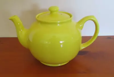 Vintage Sadler Teapot England Daffodil Yellow Classic Design Shape 4 Cup Vgc • $39.33