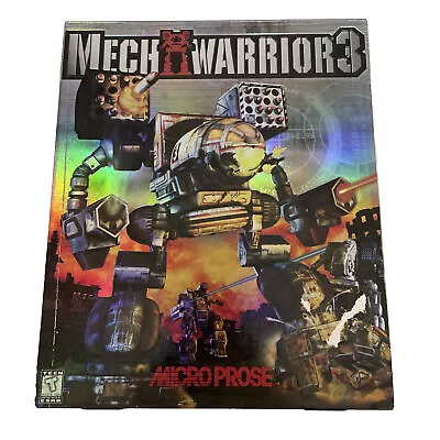 Mech Warrior 3 - PC Micro Prose Big Box Action Game - New Sealed NIB • $59.99