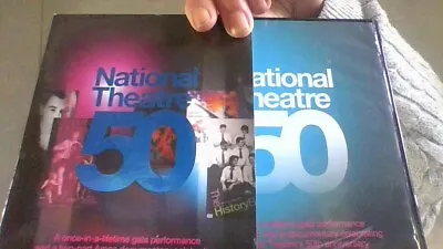 NATIONAL Theatre 50th Anniversary Documentary BBC  2 X DVD BOOKLET & SLIPCASE % • £8