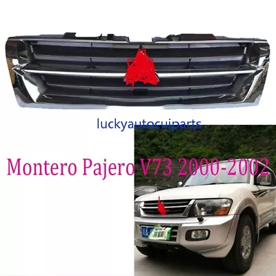 For Mitsubishi Montero Pajero V73 2000-2002 Front Bumper Grille Hood Grill Parts • $375.50