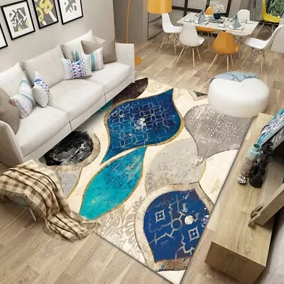 Modern Design Living Room Rug Bedroom Carpets Rugs Hallway Runners Floor Mat • $27.50