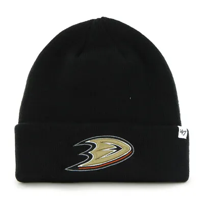 Men's NHL Hockey Raised Cuff Team Colour Knit Beanie Toque OSFM - All NHL Teams • $23.54