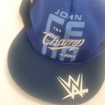 WWE John Cena Hat The Champ Is Here Baseball Cap SnapBack Adjustable Trucker • $9