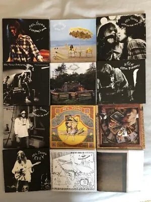 Neil Young Archives Vol II 2 Box Set 10 CDs Booklet Poster Hype Sticker Unplayed • £65