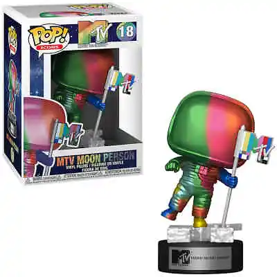 1~ Funko POP ICONS MTV Moon Person #18  ~ MINT CONDITION In BOX! • $23.99