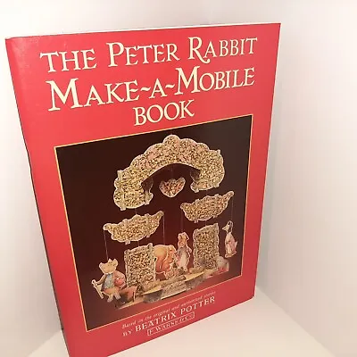 £14.60 • Buy Peter Rabbit Make-A-Mobile Book 1986 Paper Fun Activity Book Beatrix Potter