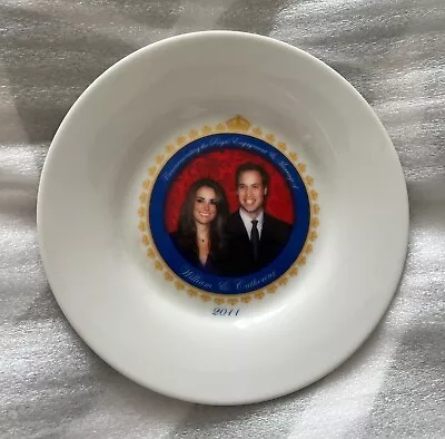 William & Kate Engagement Marriage Wedding Plate 2011 15.5cm • £16.99