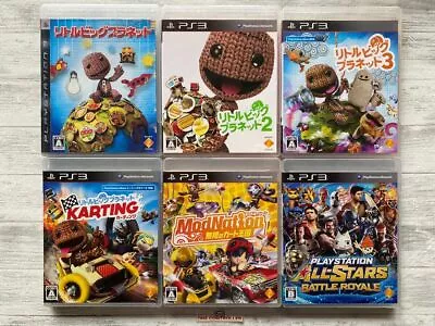 SONY PS3 Little Big Planet 1  2 3 & Karting & Modnation &All Stars Battle Royale • $160.33