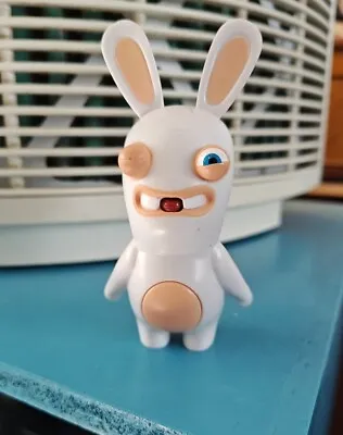 Rayman Raving Rabbids White Rabbit Action Figure McDonalds Happy Meal Toy • $8